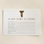 The Name Nest Hospital Birth Card