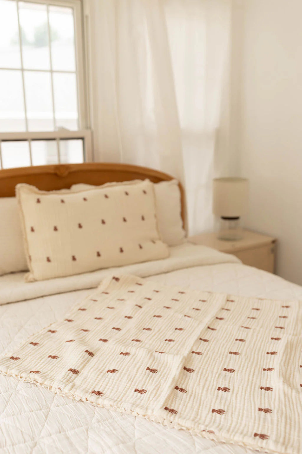 New Grain Layered Gauze Blanket - Teddy
