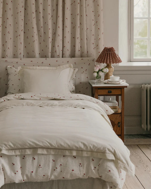Garbo & Friends Ladder Lace Duvet Cover Single