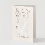 The Name Nest Swan Baby Shower Card