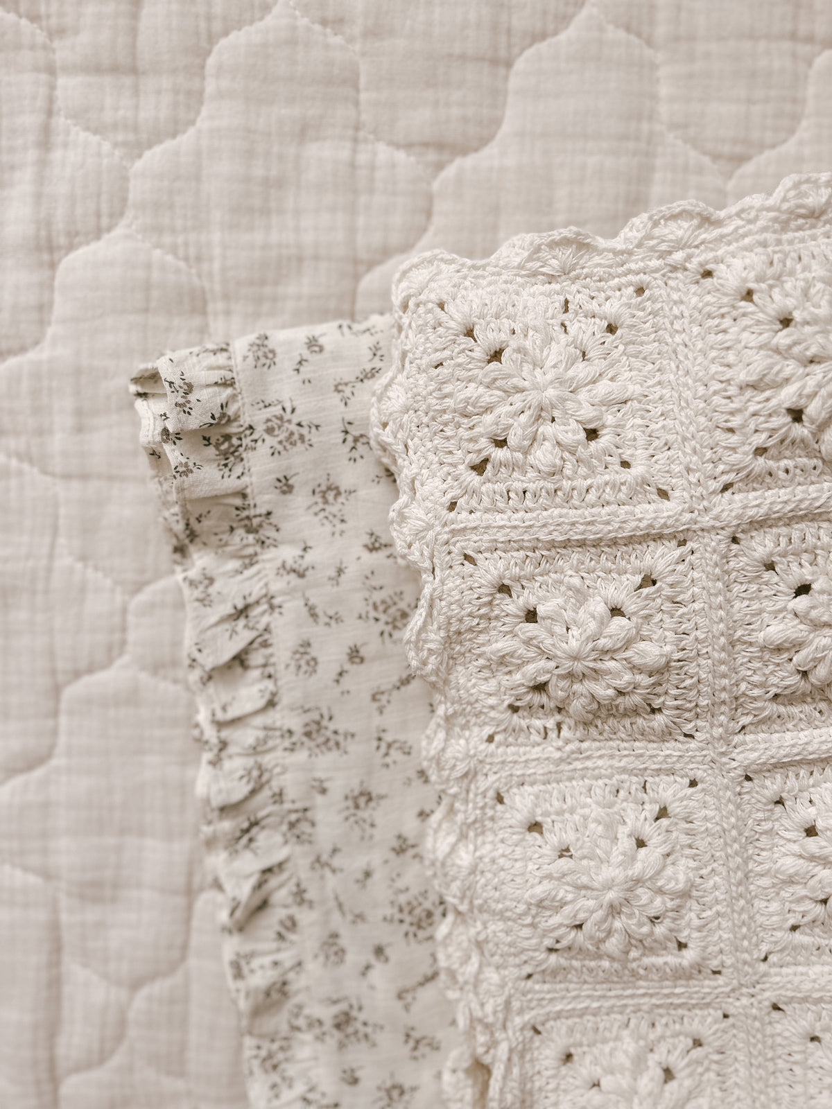Gooseberry Fool Nelly Pram Blanket