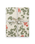 Garbo & Friends Pelargonium Muslin Cot Fitted Sheet