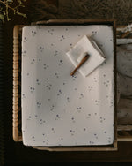 Garbo & Friends Viola Muslin Bassinet Fitted Sheet & Changing Mat Cover