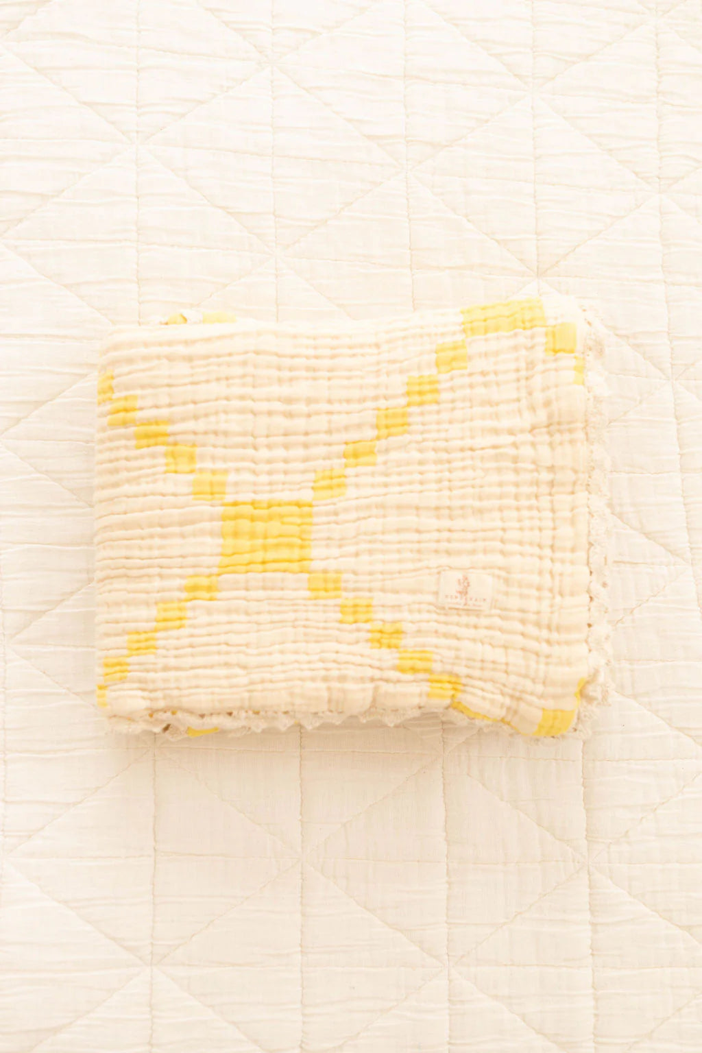 New Grain Layered Gauze Blanket - Butter