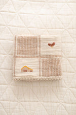 New Grain Patchwork Baby Blanket - Farm