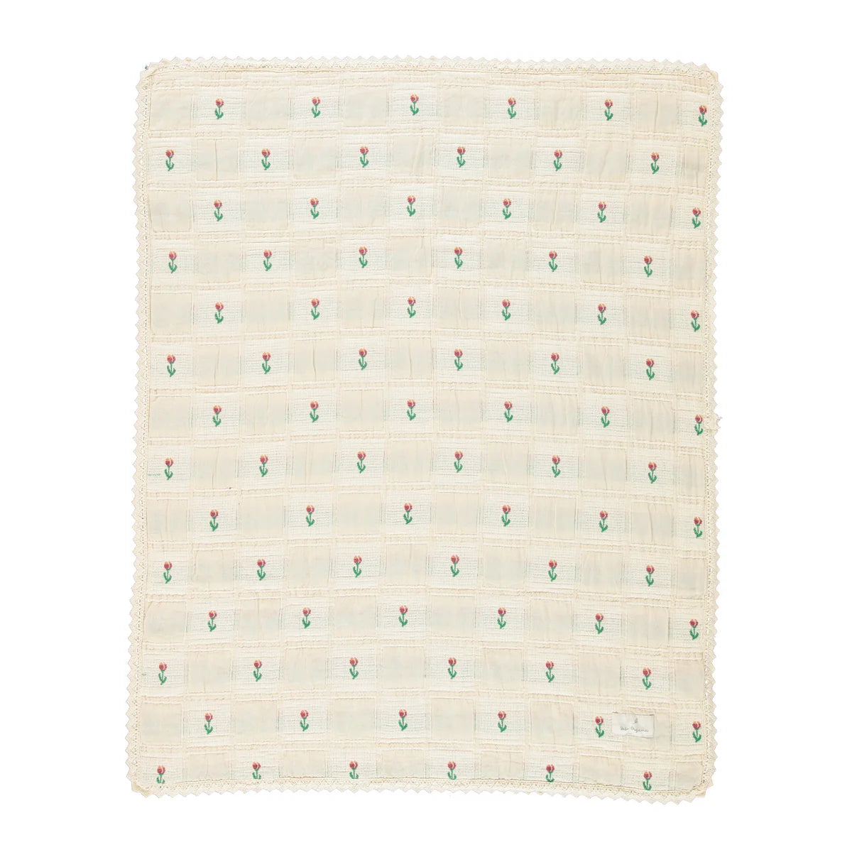 Bebe Organic Sand Bella Baby Blanket