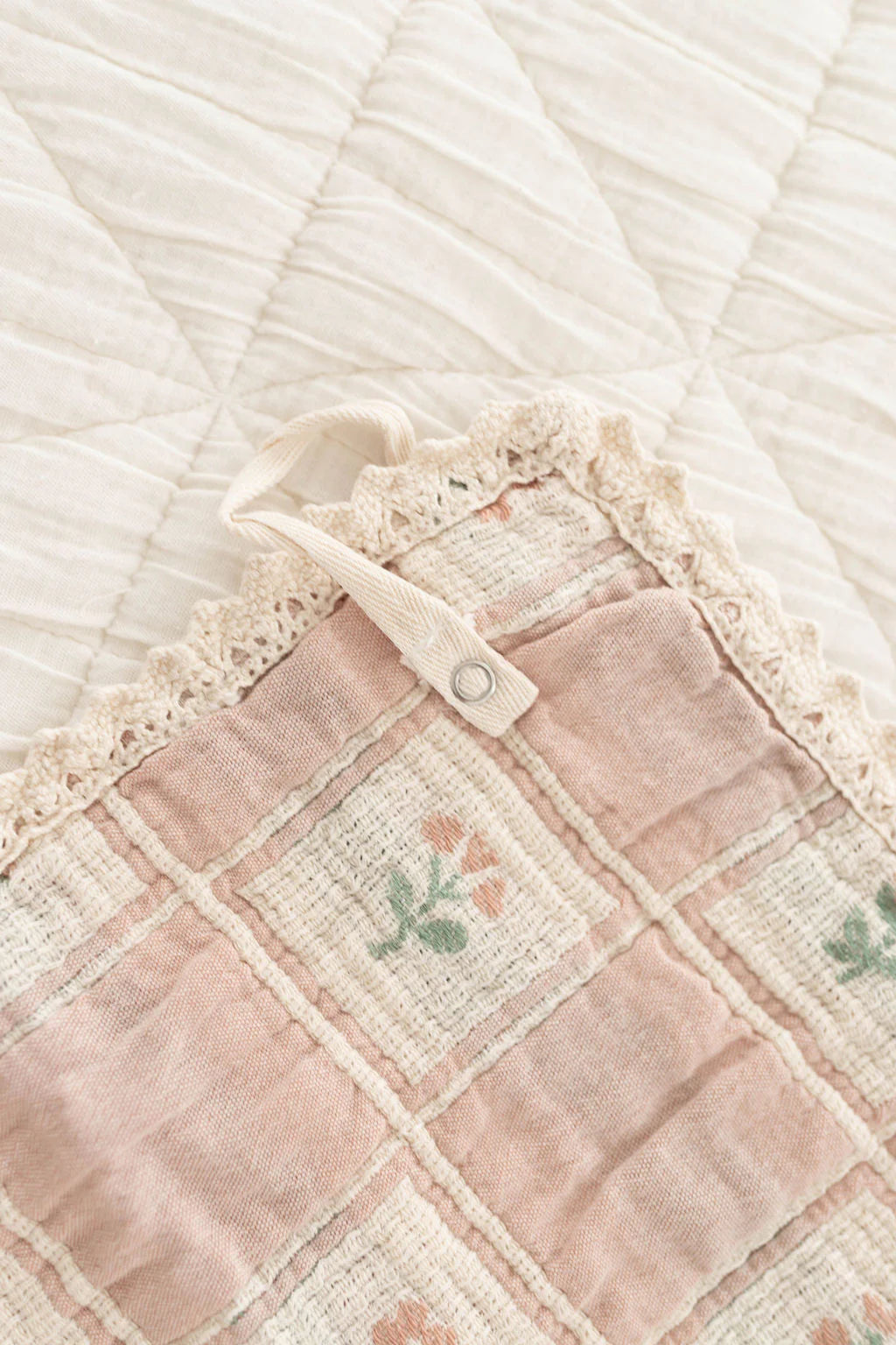 New Grain Cozy Patchwork Lovie - Fleur