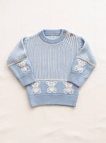New Grain Sweater - Milk and Powder Teddy