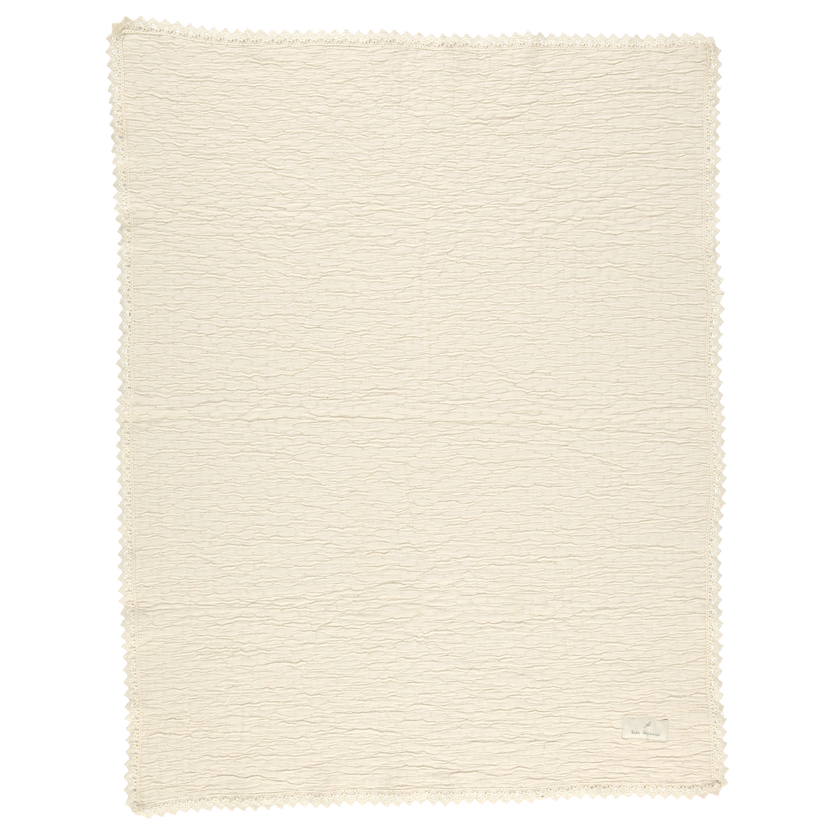 Bebe Organic Lumi Chenille Natural Baby Blanket