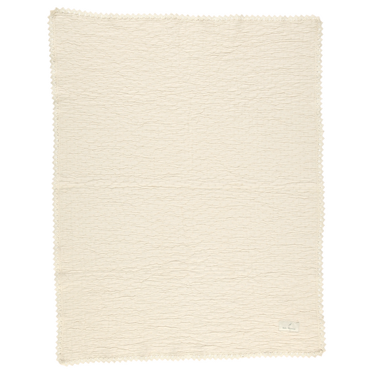 Bebe Organic Lumi Chenille Natural Twin Blanket