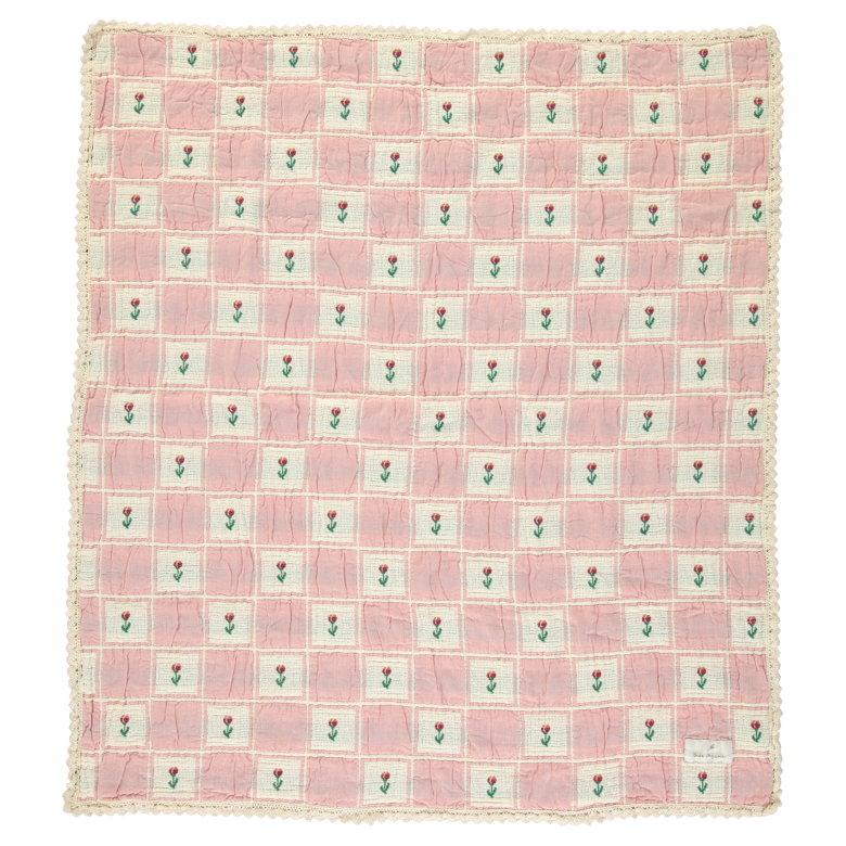 Bebe Organic Tulip Patchwork Baby Blanket