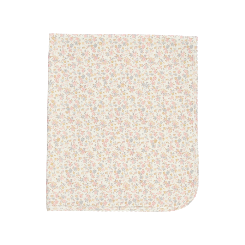 Bebe Organic Iris Blanket in Blooms
