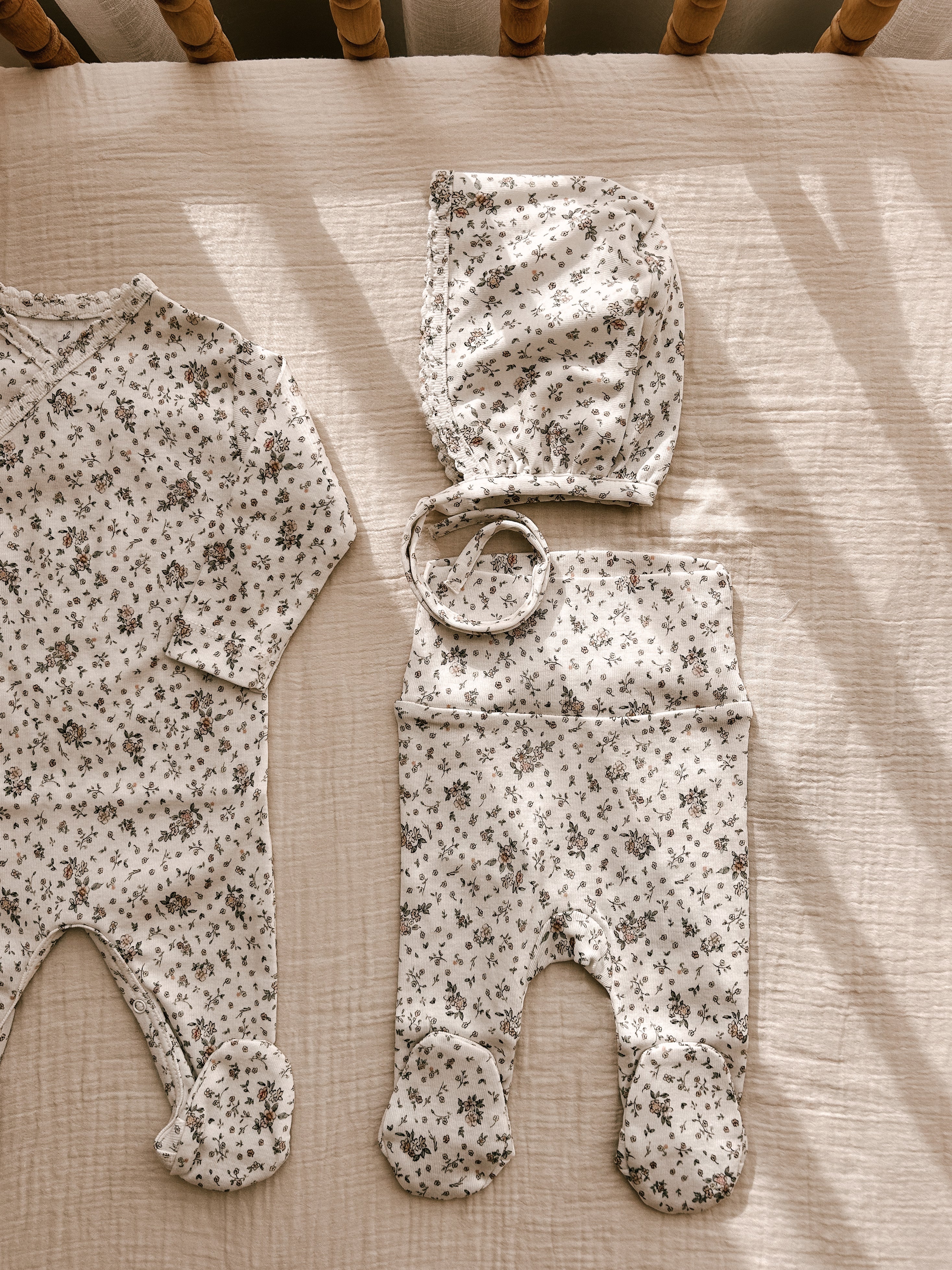 Bebe Organic Blanca Footed Legging Fall Prairie