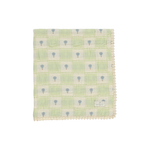 Bebe Organic Balloon Green Baby Blanket
