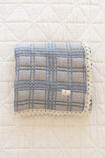 New Grain French Plaid Twin Quilt - Bluebelle