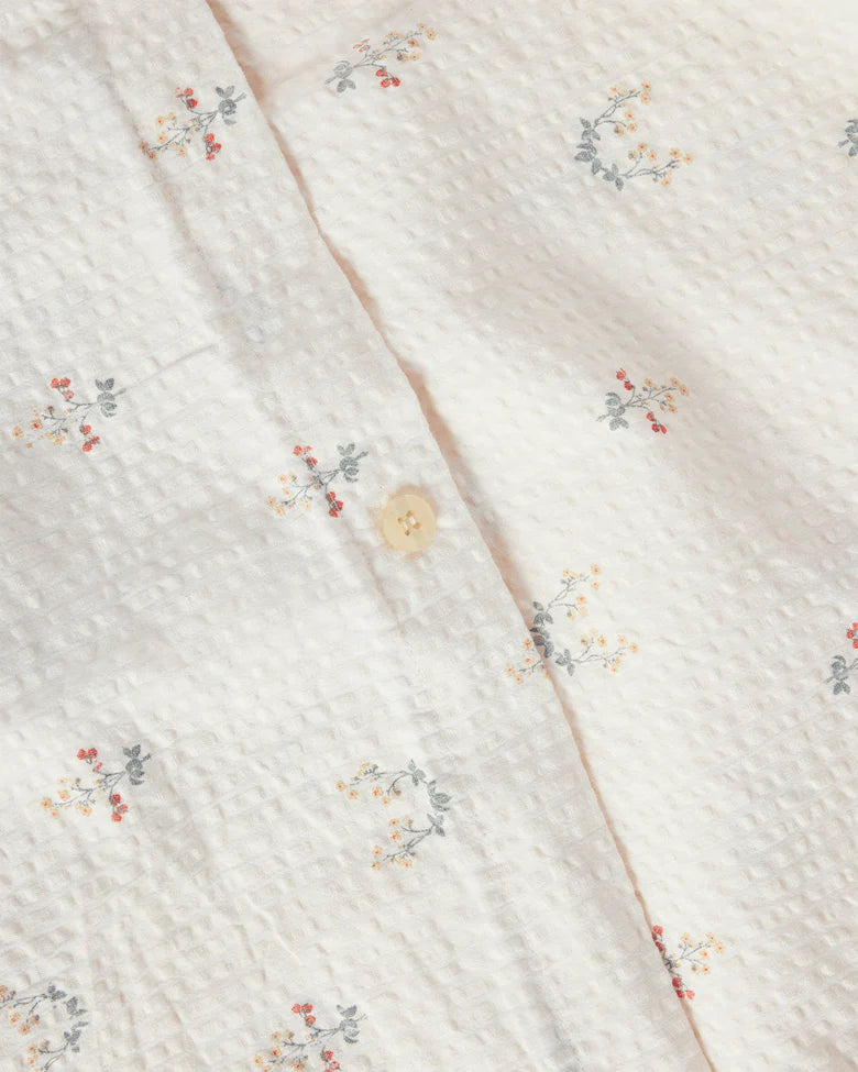 Garbo & Friends La Fraise Seersucker Single Duvet Cover