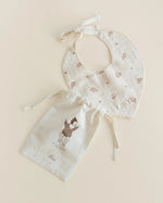 ferne baby Drool Bib - Poppy Floral