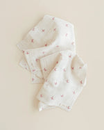 ferne baby Burp Cloth - Folk Bunny (set of two)