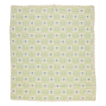 Bebe Organic Balloon Green Baby Blanket