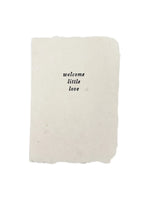 farmette "welcome little love" Card