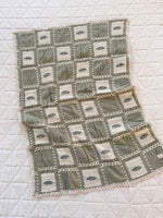 New Grain Patchwork Fishing Baby Blanket