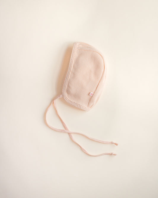 ferne baby Waffle Bonnet in Ballet