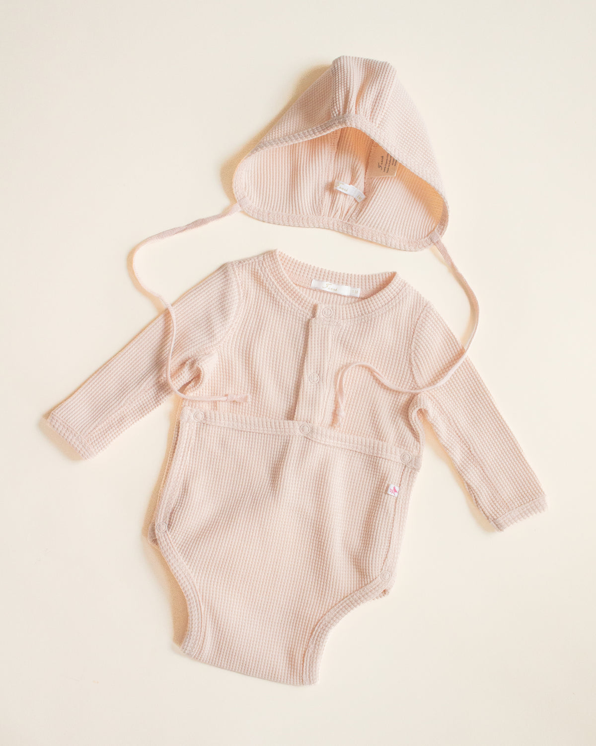 ferne baby Waffle Bonnet in Ballet