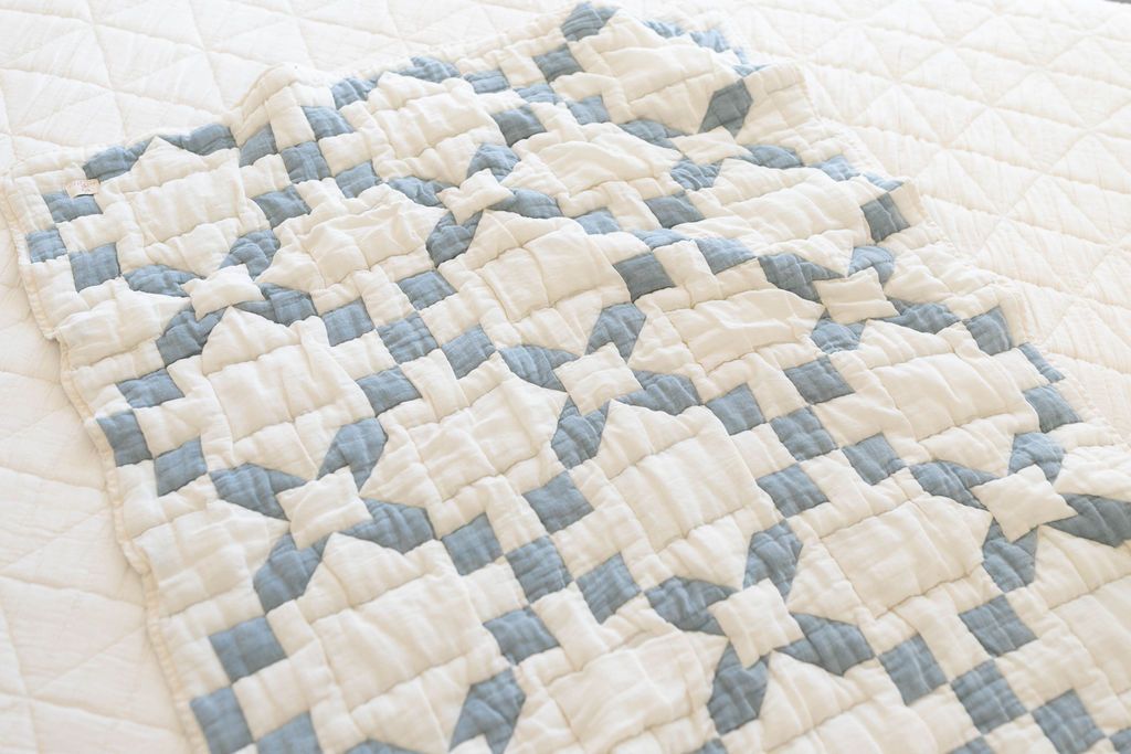 New Grain Cottage Twin Quilt - Bluebelle