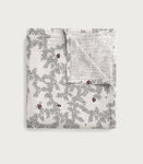 Garbo & Friends Pomegranate Muslin Swaddle Blanket