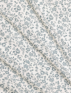 Colored Organics Swaddle Blanket in Lena Floral / Mist