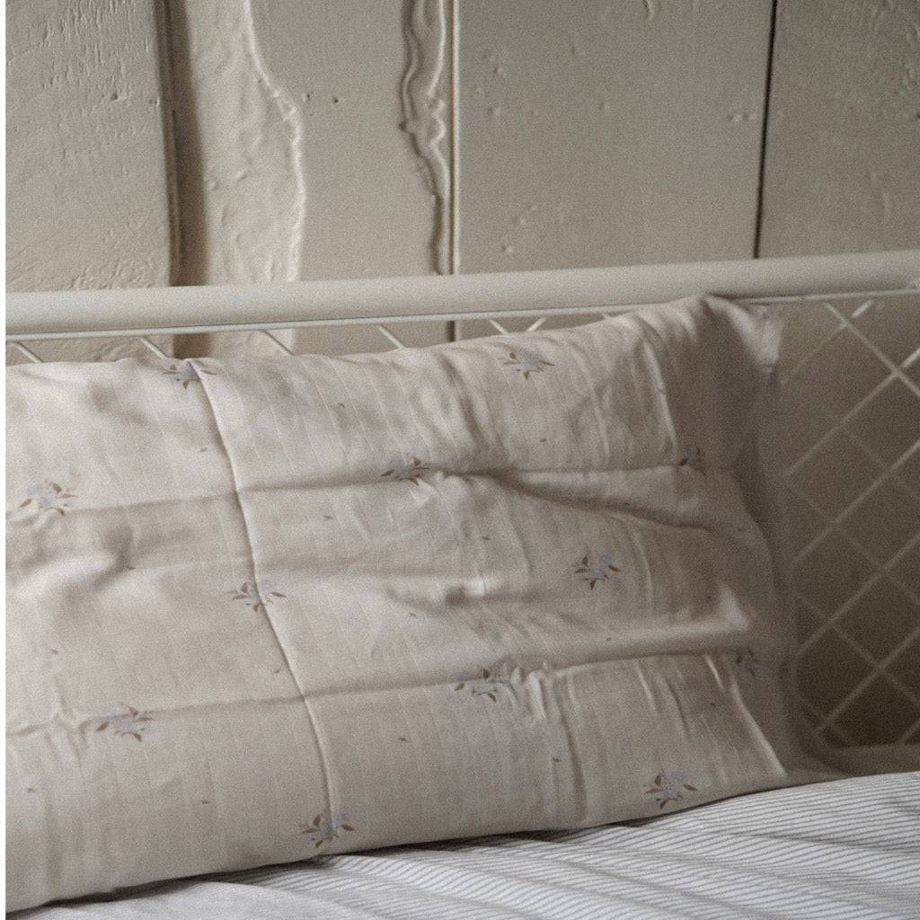 Blue Flax Pillowcase - Solange Pilote