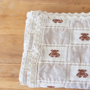 New Grain Patchwork Baby Blanket - Teddy