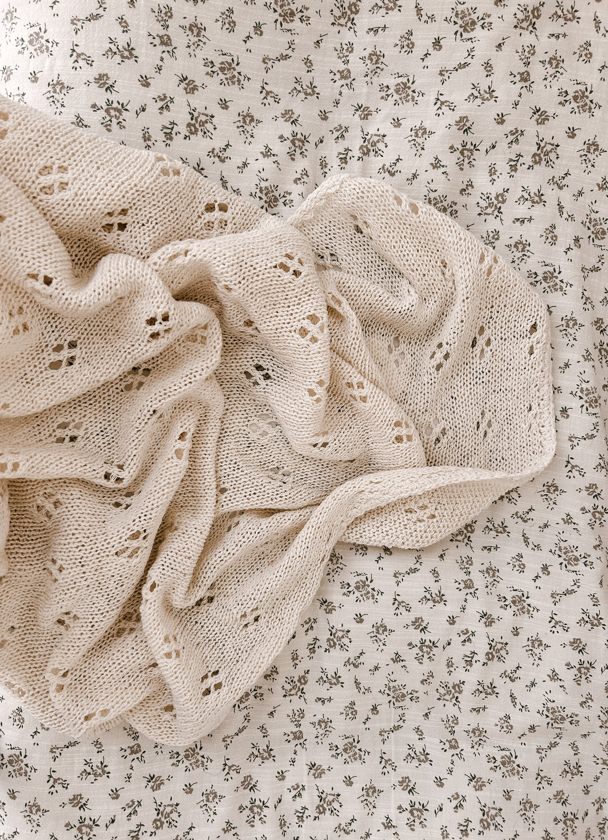 Gooseberry Fool Silk Sudha Swaddle Blanket