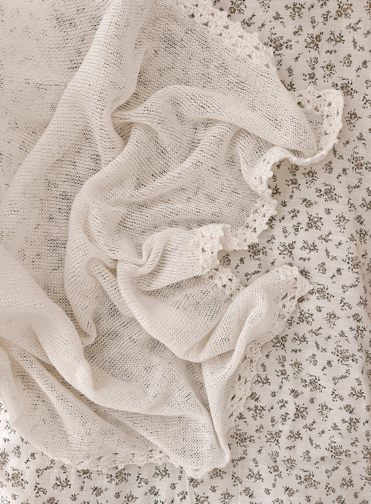 Gooseberry Fool Florence Swaddle Blanket