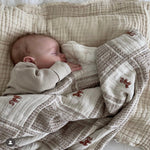 New Grain Patchwork Baby Blanket - Pony