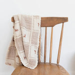 New Grain Patchwork Baby Blanket - Pony PRE ORDER