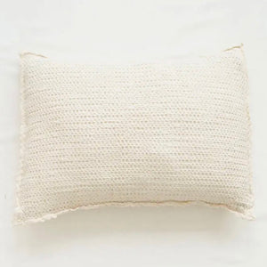 New Grain Cosy Waffle Pillowcase in Milk