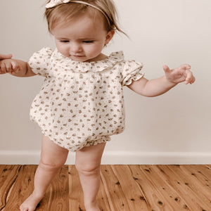 Hattie Romper in Rosie Floral