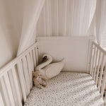 Fitted Cot Sheet in Darling Buds Floral