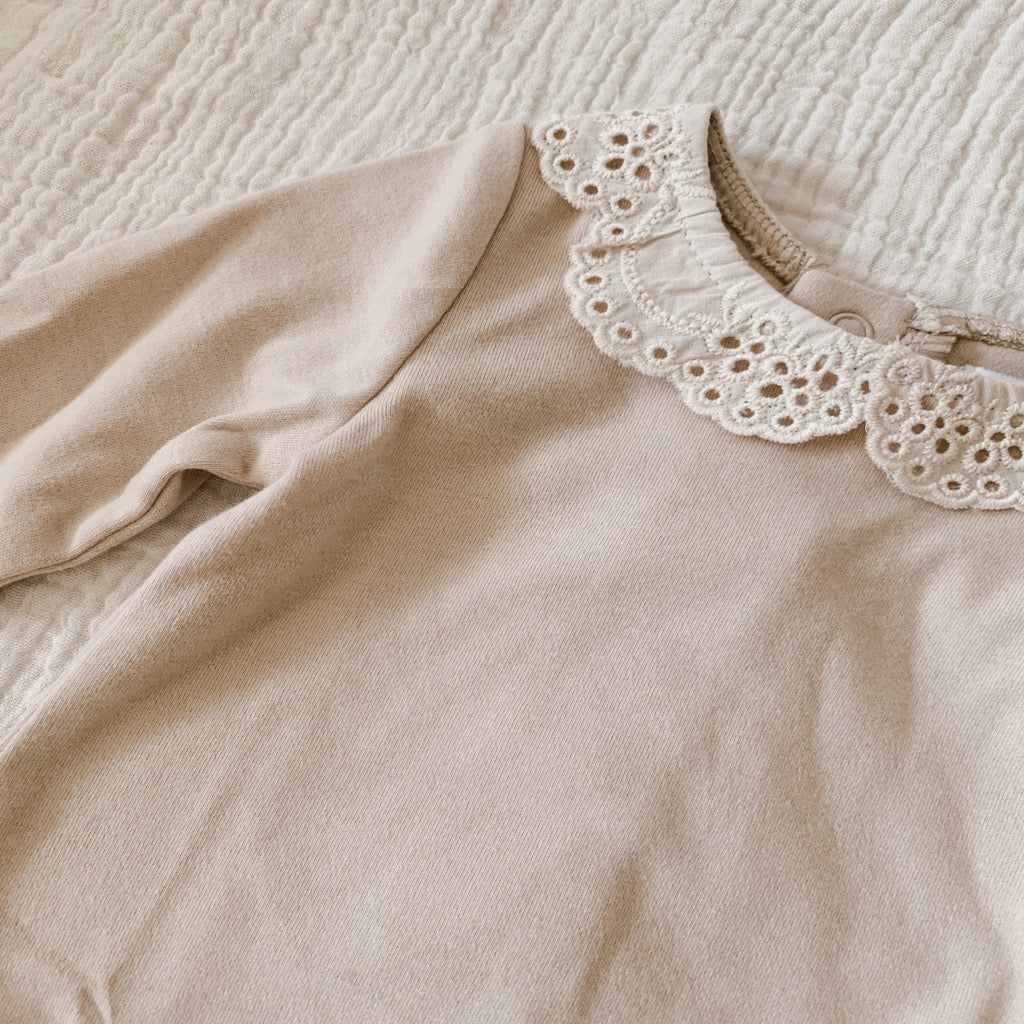 Chloe Bodysuit in Tea Rose