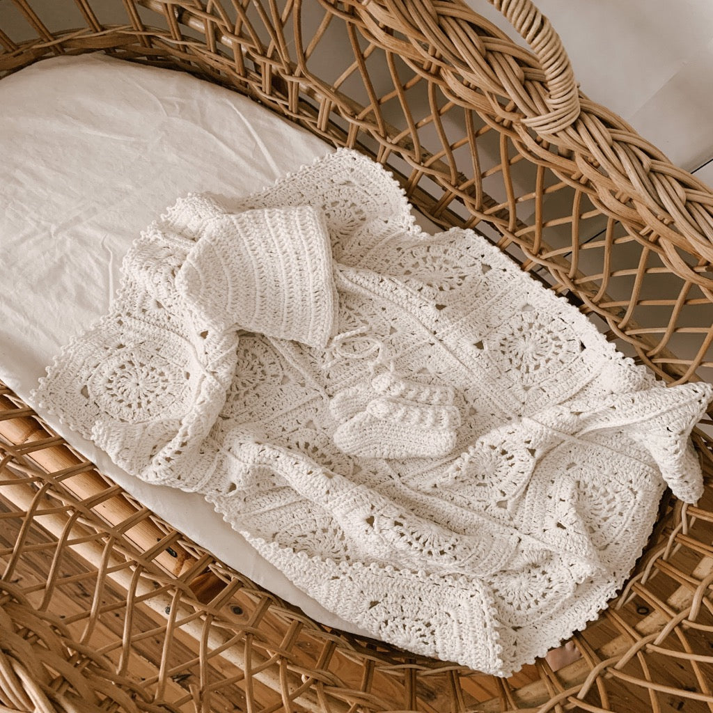 Gooseberry Fool Elsie Pram Blanket