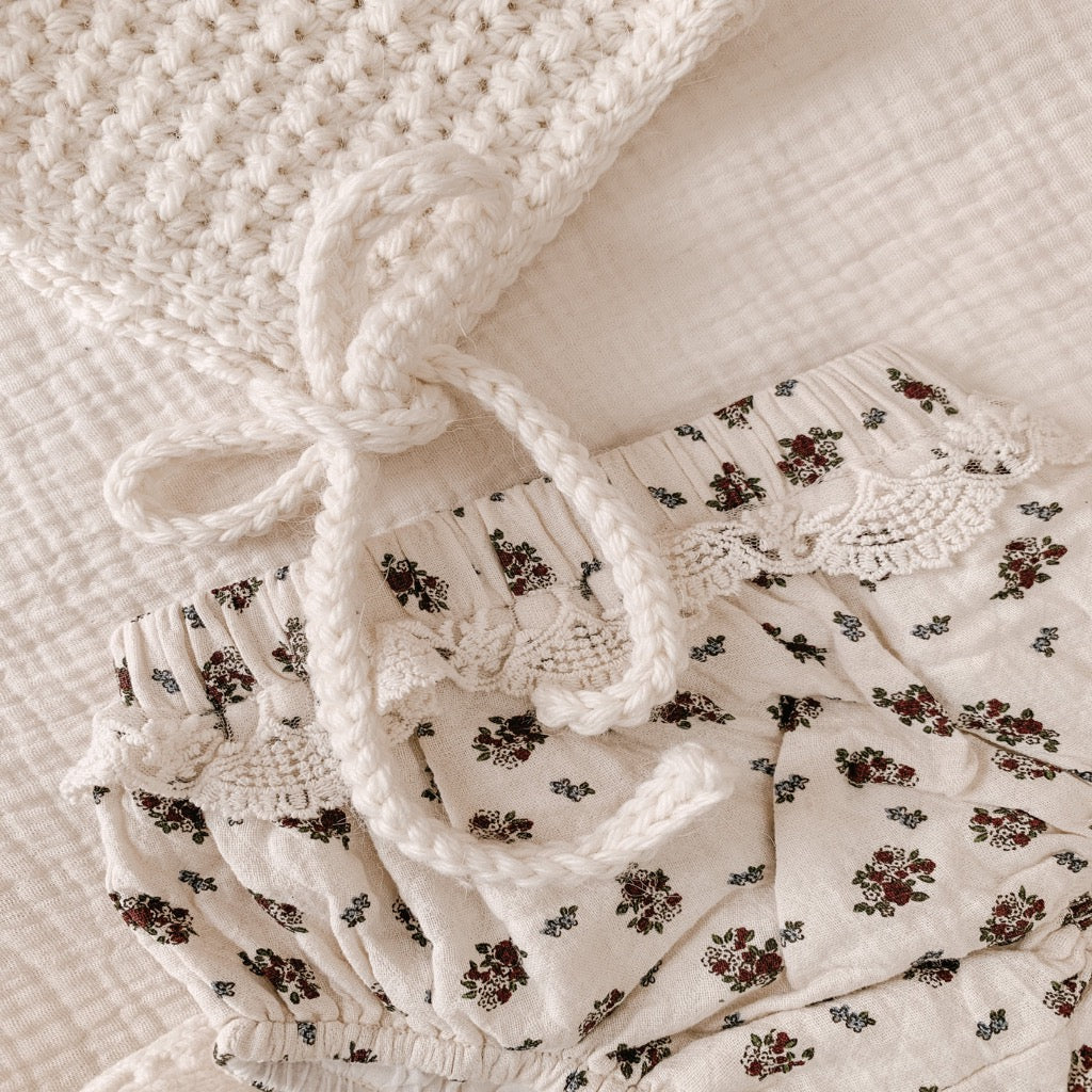 Bloomers in Christmas Floral