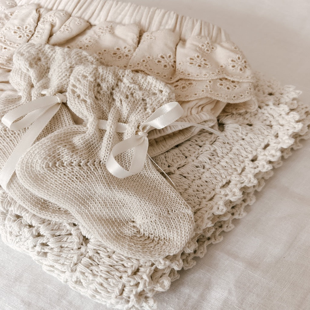 100% Alpaca Baby Socks