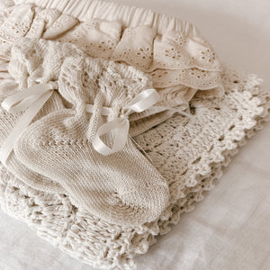 100% Alpaca Baby Socks